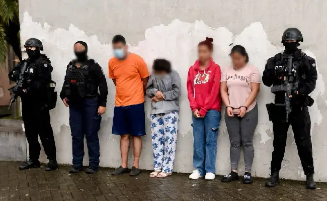 Imagen de boletín: 4 detenidos en operativo son procesados por secuestro extorsivo