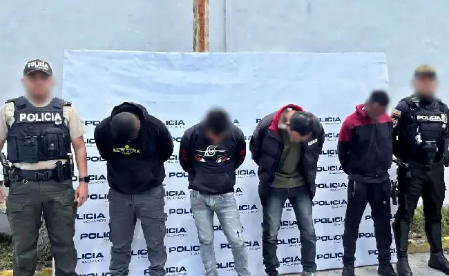 Imagen de boletín: 4 personas son procesadas por el presunto robo a un negocio de tecnología en el sur de Quito