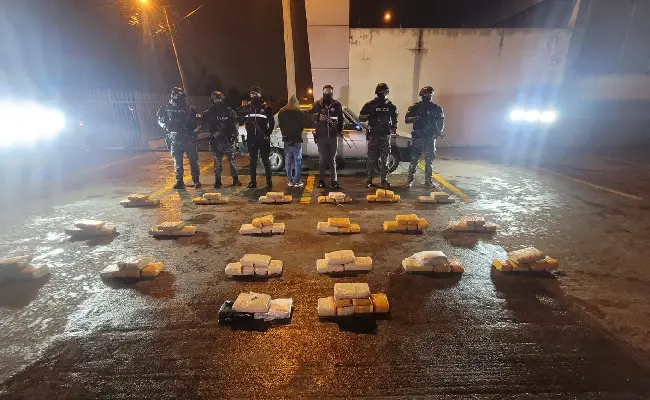 Imagen de boletín: Prisión preventiva por tráfico de drogas a gran escala en Tulcán