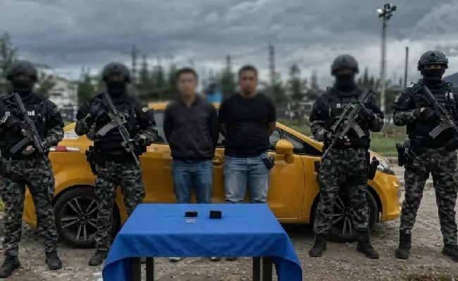 Imagen de boletín: 3 procesados por presunto asesinato cumplen prisión preventiva en Quito