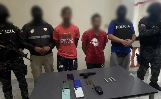 Imagen de boletín: Allanamiento en Babahoyo deja 2 procesados por presunto tráfico de heroína y armas