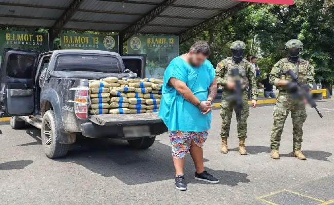 Imagen de boletín: Procesado con prisión preventiva tras el hallazgo de 354 kilos de droga