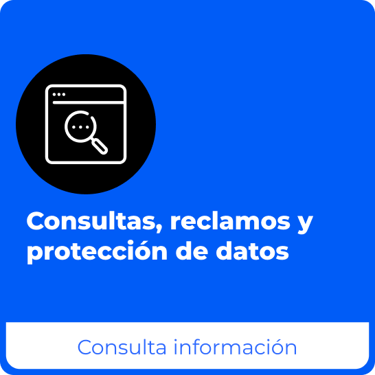 Consultas, reclamos y protección de datos