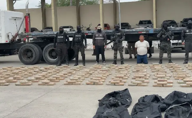 Imagen de boletín: Procesado por tráfico de drogas tras operativo que dejó 677,2 kilos de cocaína incautados